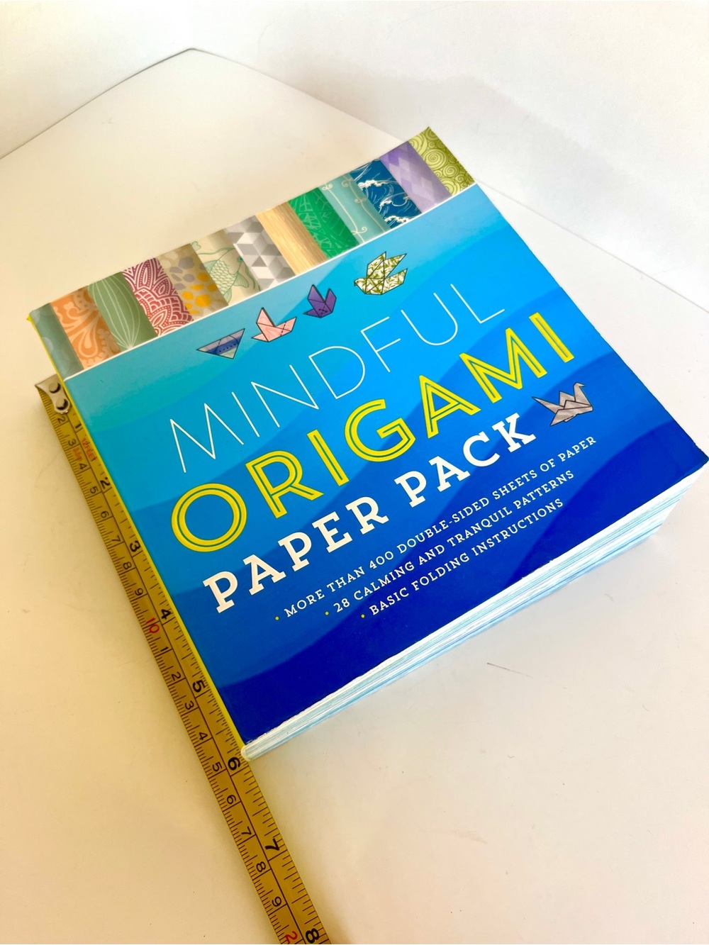 Mindful Origami Paper Pack — Assorted Multi-Color Patterns - Picture 8 of 10